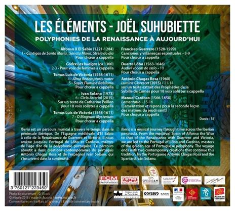 Iberia - CD Audio di Joel Suhubiette,Les Elements - 2