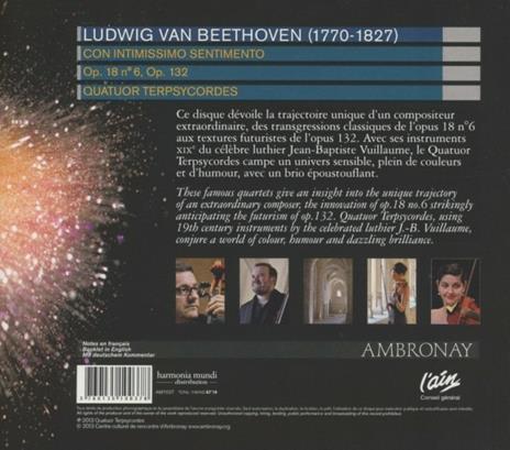 Con Intimissimo Sentiment - CD Audio di Ludwig van Beethoven - 2