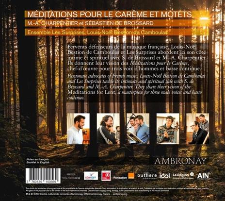 Meditazioni per la Quaresima - CD Audio di Marc-Antoine Charpentier,Ensemble Les Surprises - 2