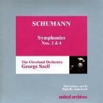 Sinfonie n.2, n.4 - CD Audio di Robert Schumann,Cleveland Orchestra,George Szell