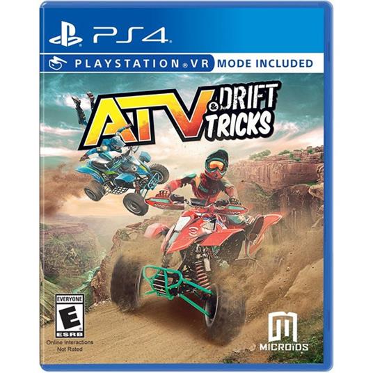 Microids ATV Drift & Tricks VR, PS4 videogioco PlayStation 4 Basic Inglese  - gioco per PlayStation4 - Microids - Racing - Videogioco | IBS