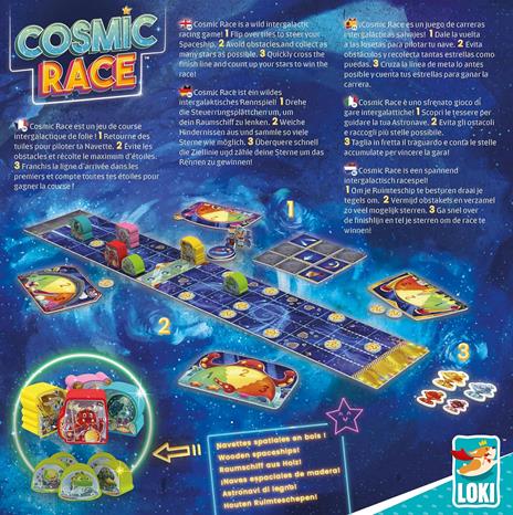 Cosmic Race. Base - ITA. Gioco da tavolo - 3