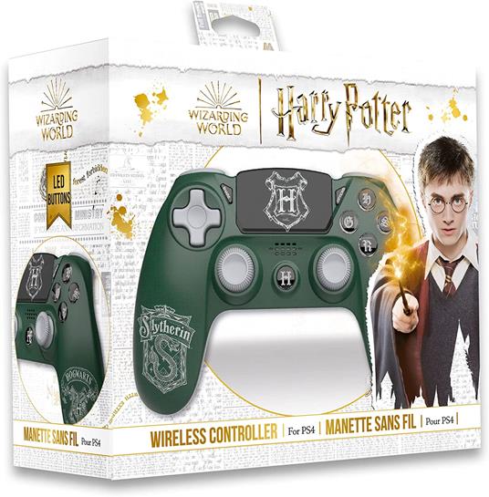 Freaks Ps4 Controller Wireless Harry Potter Serpeverde Joypad - gioco per  Console e accessori - Freaks and Geeks - Controller e Gamepad - Videogioco  | IBS