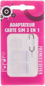 FREAKS Adattatore Universale per SIM 3 in 1