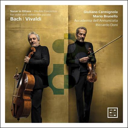 Sonar in ottava. Concerto doppio per violino e violoncello piccolo - Johann  Sebastian Bach , Antonio Vivaldi - CD | IBS