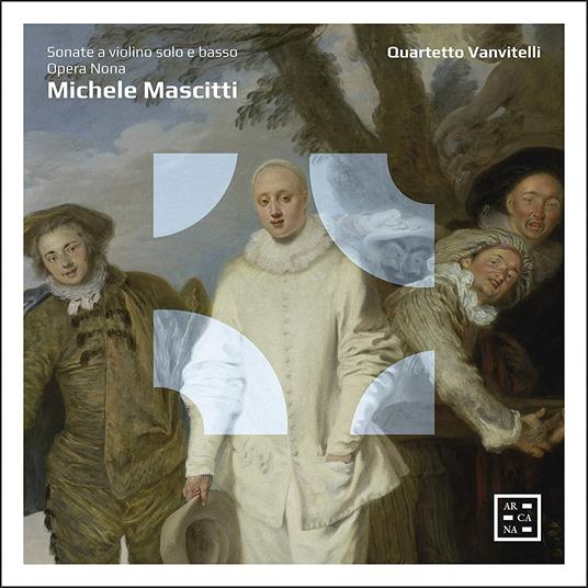 Sonate a violino solo e basso. Opera nona - CD Audio di Michele Mascitti,Quartetto Vanvitelli