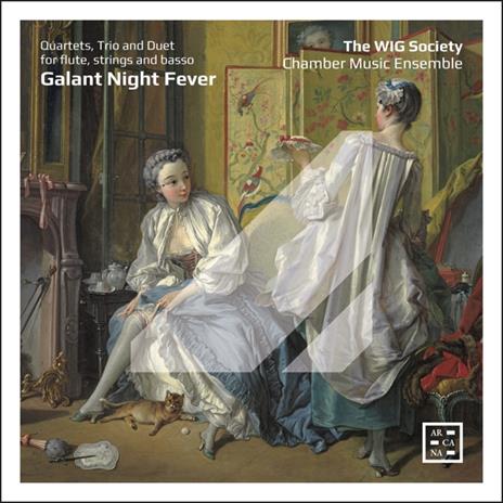 Galant Night Fever. Quartets, Trio and Duet for Flute, Strings and Basso - CD Audio di Ernst Eichner,WIG Society Chamber Music Ensemble