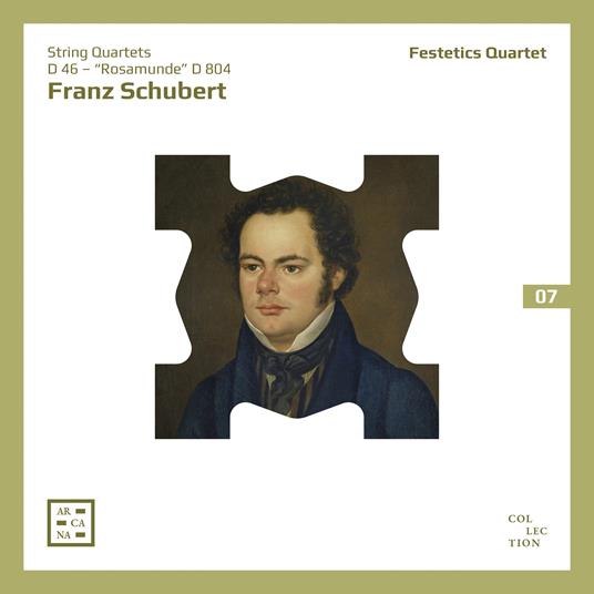 String Quartets D46 & Rosamunde D804 - CD Audio di Franz Schubert,Quartetto Festetics
