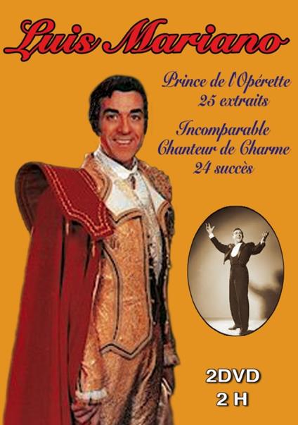 Les Belles Operettes Et Chansons (2 Dvd) - DVD di Luis Mariano