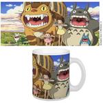 Tazza Studio Ghibli. Nekobus & Totoro