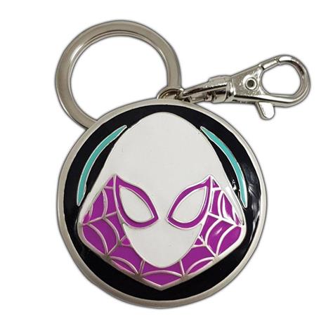 Marvel Comics Metal Keychain Spider-Gwen Logo - 2