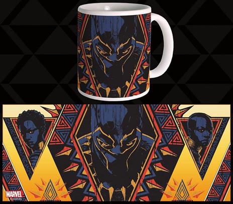 Black Panther Mug Tribal - 2