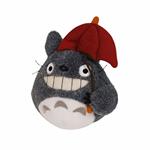 Semic S-2607 Studio Ghibli Totoro Con Ombrello Rosso Peluche