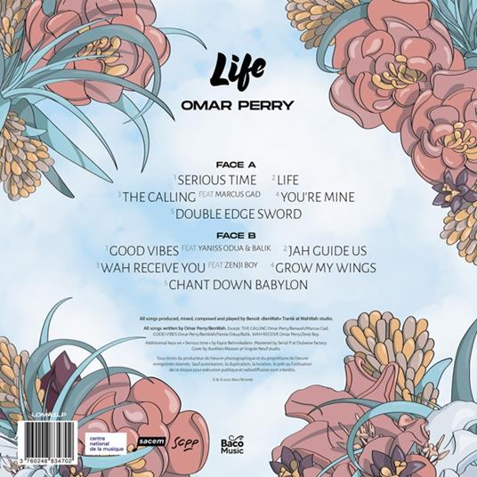 Life - Vinile LP di Omar Perry - 2