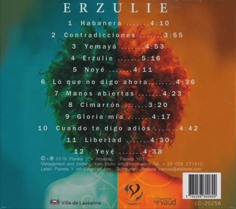 Erzulie - CD Audio di Yilian Cañizares - 2