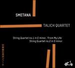 Quartetti per archi n.1, n.2 - CD Audio di Bedrich Smetana,Talich Quartet