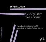 Quintetto con pianoforte op.57 - Quartetto per archi n.8 op.110 - CD Audio di Dmitri Shostakovich,Talich Quartet