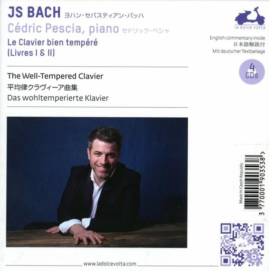 Il clavicembalo ben temperato (Das Wohltemperierte Clavier) - CD Audio di Johann Sebastian Bach - 2