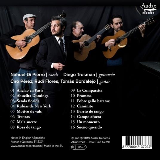 Anclao en Paris - CD Audio di Nahuel Di Pierro - 2