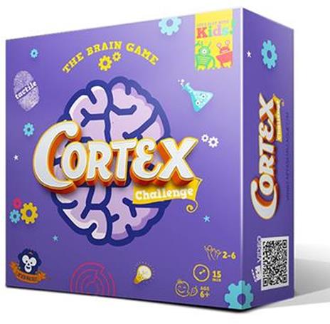 Cortex Challenge Kids (viola). Base - Multi (ITA). Gioco da tavolo - Asmodee  - Cortex - Giochi di ruolo e strategia - Giocattoli