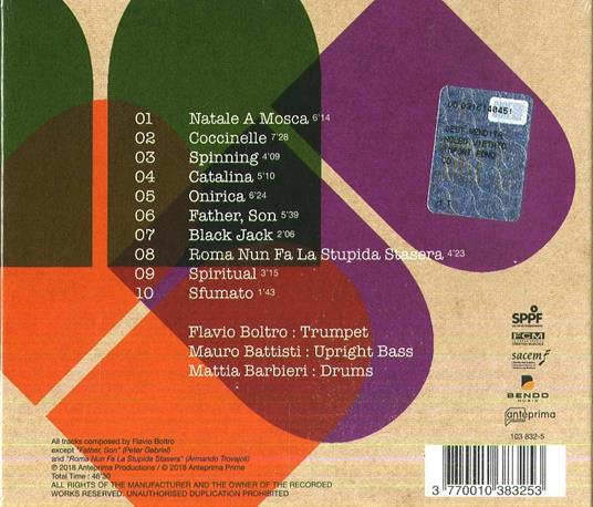 Spinning - CD Audio di Flavio Boltro - 2