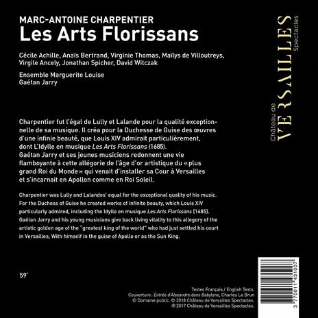 Les arts florissans - CD Audio di Marc-Antoine Charpentier - 2