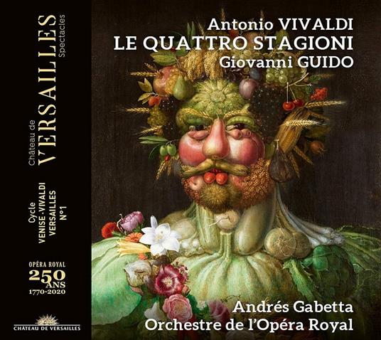Le quattro stagioni (2 CD + DVD) - CD Audio + DVD di Antonio Vivaldi,Giovanni Antonio Guido,Andrés Gabetta