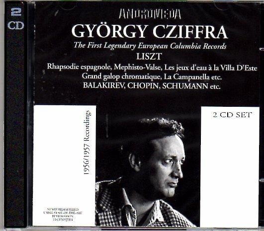 Gyorgy Cziffra the Firt Legendary European Columbia Records - CD Audio