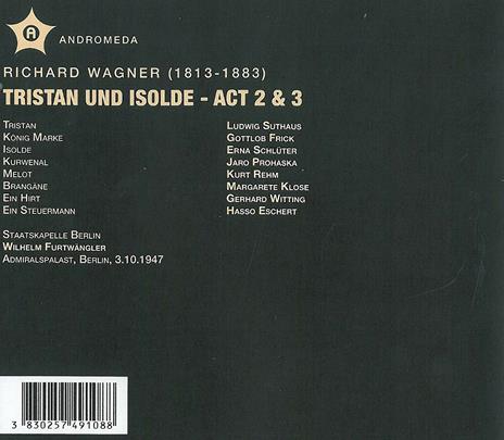 Tristano e Isotta (Tristan und Isolde) - CD Audio di Richard Wagner - 2