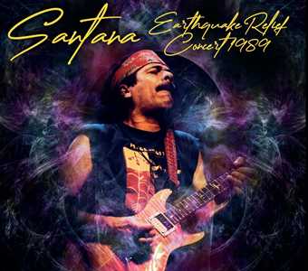 CD Earthquake Relief Concert 1989 Santana