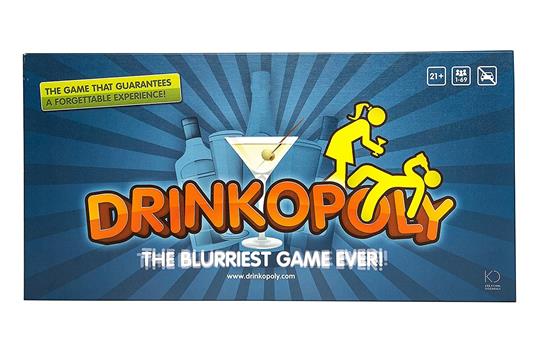 Drinkopoly - The blurriest game ever - in ENGLISH language - Drinkopoly -  Giochi di ruolo e strategia - Giocattoli | IBS