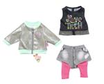 BABY born City Outfit Set di vestiti per bambola