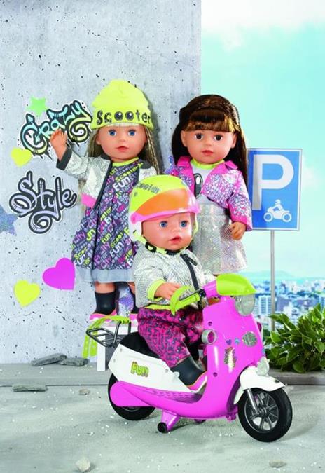 BABY born City RC Glam-Scooter Scooter per bambola - 8