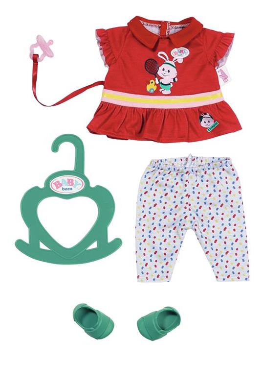 BABY born Little SportyOutfit red Set di vestiti per bambola - 2