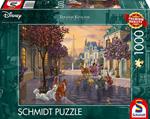 Schmidt Spiele Disney The Aristocats Puzzle di contorno 1000 pz