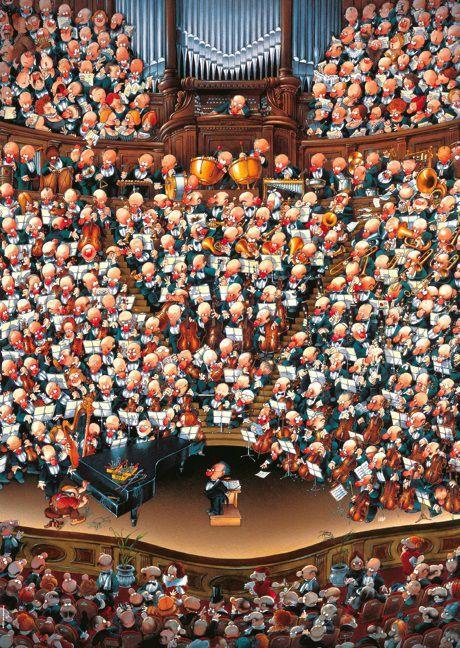 Puzzle Orchestra, Loup - Heye - Puzzle da 1000 a 3000 pezzi - Giocattoli |  IBS
