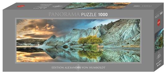 Puzzle 1000 pz Panorama - Blue Lake, AvH - 2