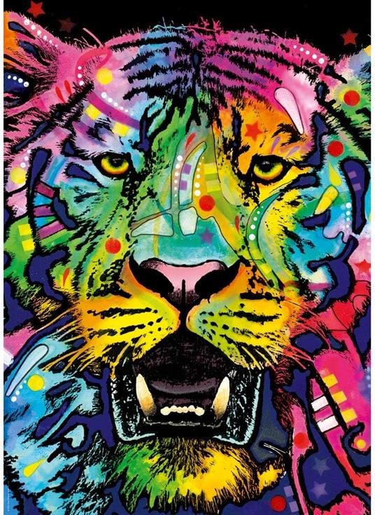 Puzzle 1000 pz - Wild Tiger, Jolly Pets - 2