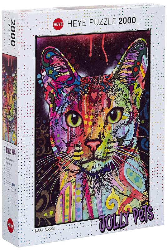 Puzzle 2000 pz - Abyssinian, Jolly Pets