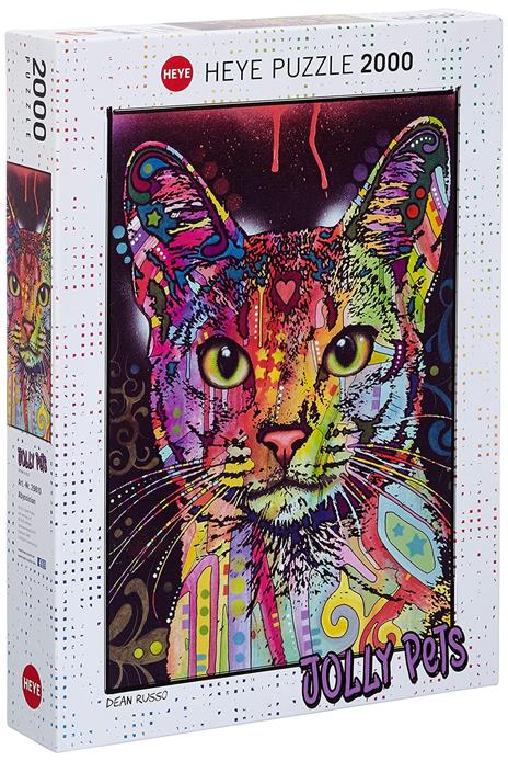 Puzzle 2000 pz - Abyssinian, Jolly Pets - 2