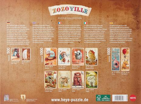 Puzzle 1000 pz - Neighbourhood, Zozoville - 4