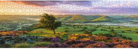 Puzzle 1000 pz Panorama - Purple Bloom, AvH - 2