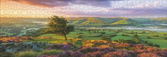 Puzzle 1000 pz Panorama - Purple Bloom, AvH - 3