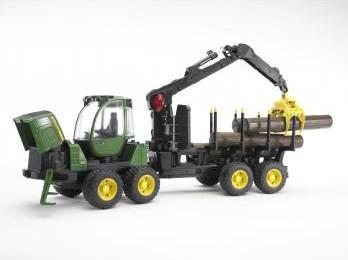 Trattore John Deere Trasporto Tronchi - 9