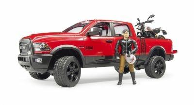 Bruder 02502 Ram 2500 Power Wagon Con Ducati Scrambler Desert Sled - 7