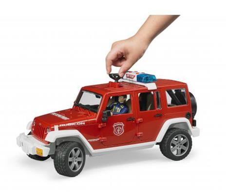 Jeep Wrangler Unlimited Rubicon Pompieri Luci Suoni E Pompiere - 7