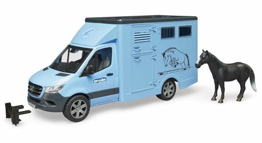MB Sprinter trasporto animali con 1 cavallo - Bruder - Giochi e giocattoli  - Giocattoli | IBS