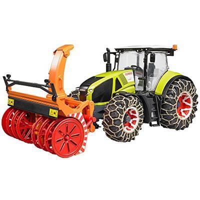 Claas Trattore Axion 950 con Catene e Fresa Neve - 4