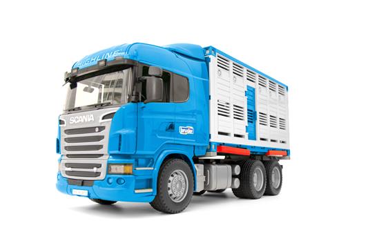 Bruder 03549 Scania R-Series Camion Trasporto Bestiame Con Un Bovino -  Bruder - Veicoli da lavoro - Mezzi pesanti - Giocattoli | IBS