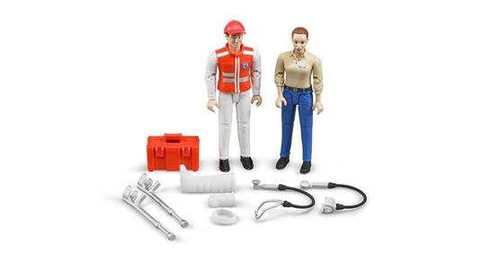 Bruder 62710. Personaggi Con Accessori Ambulanza - 4